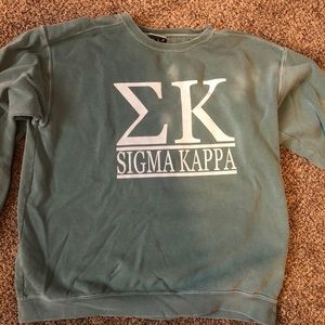 Sigma kappa crew neck
